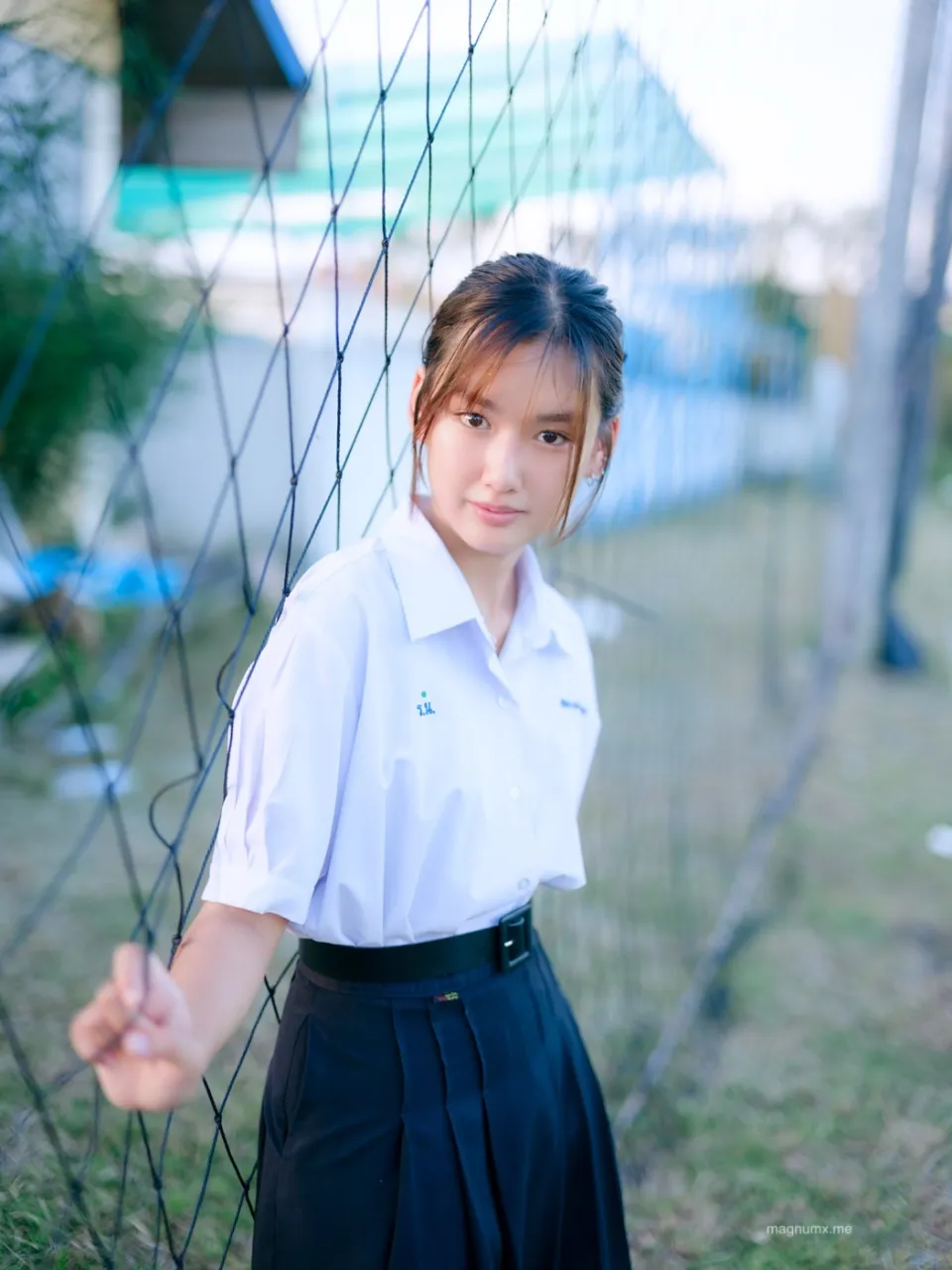 ถ่ายรูปมู้ดกล้องฟูจิสวย ที่โรงเรียนสตรีราชินูทิศ