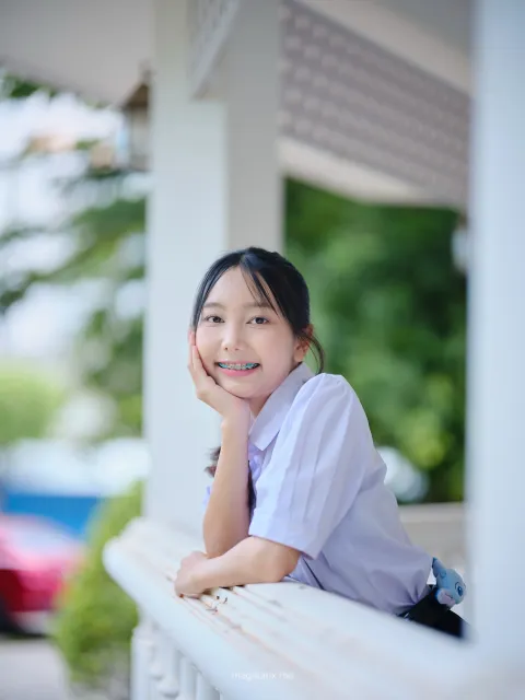ถ่ายรูปพอร์ตในวันที่ฟ้าครึ้ม